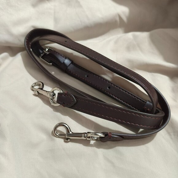 Coach Double-Pocket Brown Saddle Bag - Picture 12 of 12